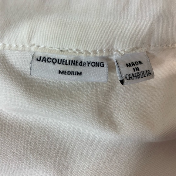 Jacqueline de Yong White Jean Jacket - Picture 4 of 5